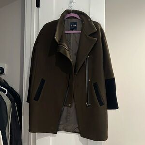 Madewell wool winter coat. Size 6.